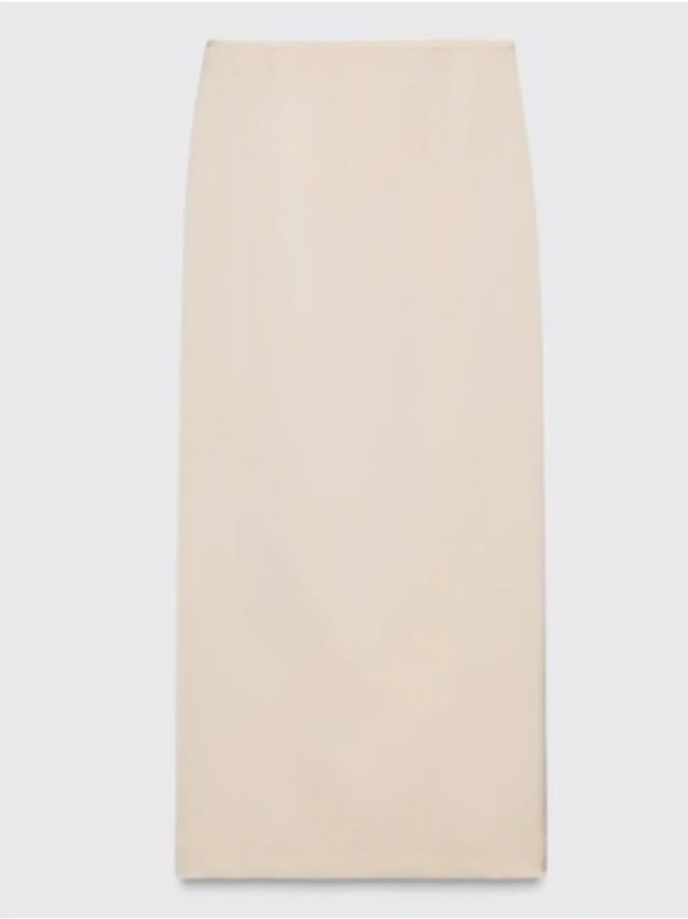 Zara Cream Maxi Skirt — Sleek Everyday Staple